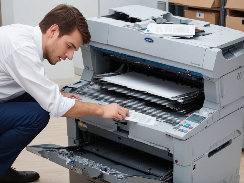 Copier diagnostic and repair process
