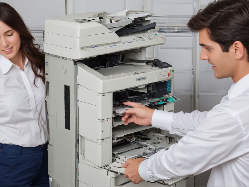 Emergency copier repair service